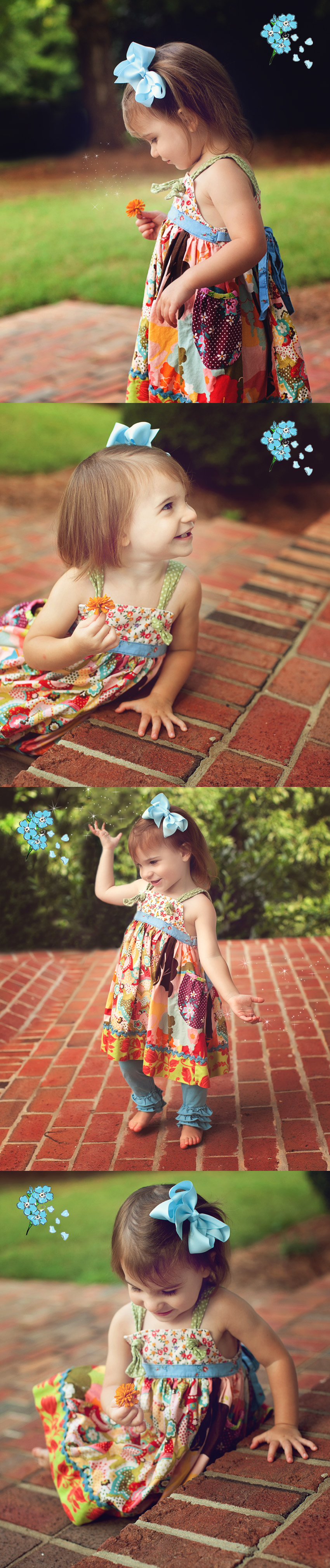 2nd birthday picture on location in High Point, NC